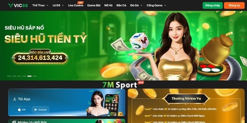 VIC88 - Nhà cái hiện đại đang là tâm điểm chú ý trên thị trường VIC88 - Nhà cái hiện đại đang là tâm điểm chú ý trên thị trường