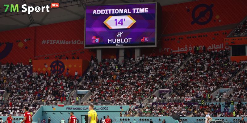 Những tình huống dẫn đến việc cộng phút bù giờ